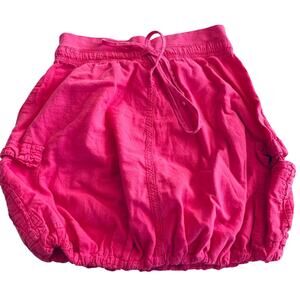 Hard Tail girls hot pink summer bubble skirt size 10/12